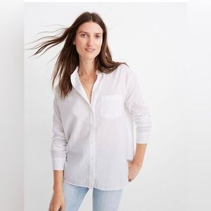 Madewell Oversized Ex-Boyfriend Shirt